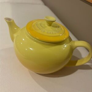 Yellow Le Creuset Teapot